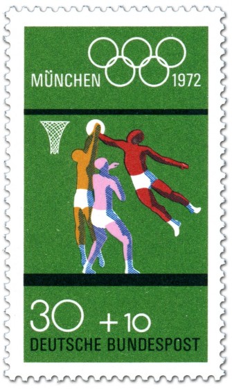 Stamp: Basketball (München 1972)