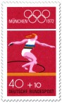 Stamp: Diskuswurf (Olympische Sommerspiele 1972 in München)