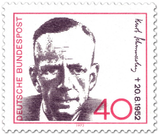 Stamp: Kurt Schumacher (SPD Politiker)