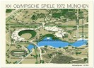 Olympiablock: Olympische Sommerspiele 1972 in München, 1972, 245 Pfennige. Stamp: Olympiablock: Olympische Sommerspiele 1972 in München