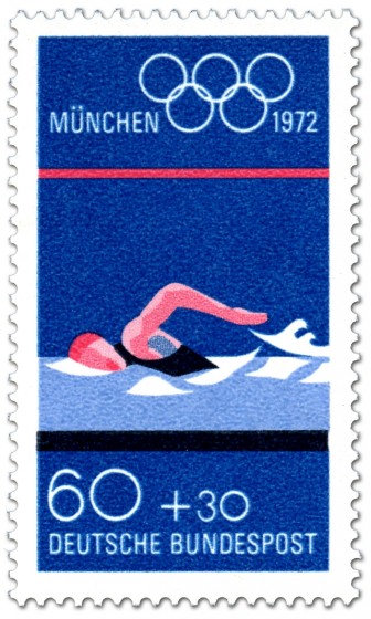 Stamp: Schwimmen (Olympische Spiele 1972)