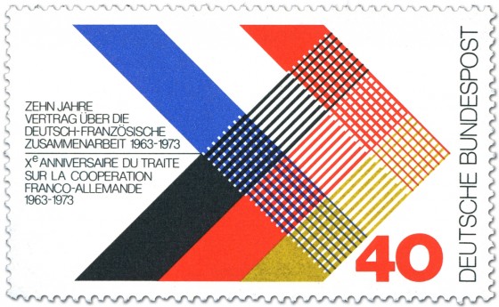 Stamp: Deutsch Franzoesische Zuammenarbeit