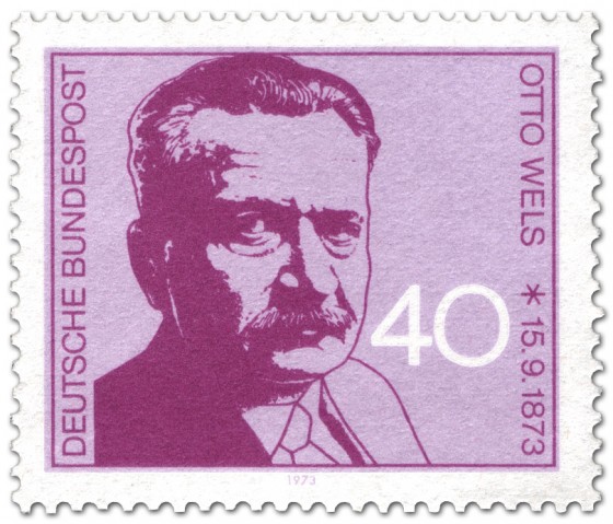 Stamp: Otto Wels (Politiker)