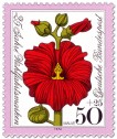 Stamp: Blume: Rote Malve