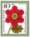 Stamp: Roter Weihnachtsstern (Weihnachtsmarke 1974)