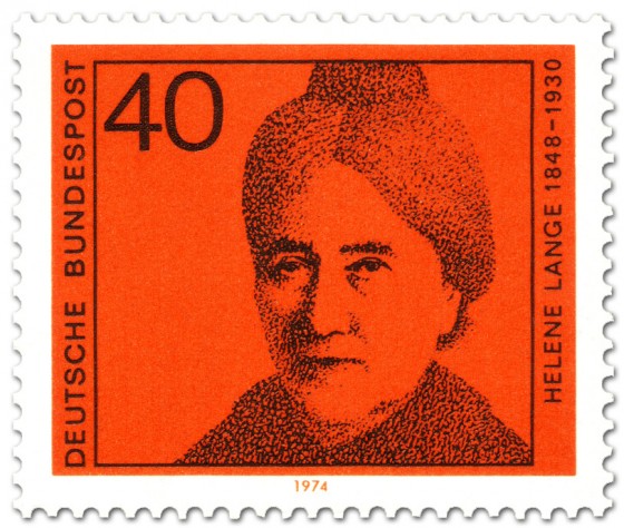 Stamp: Helene Lange (Frauenrechtlerin)