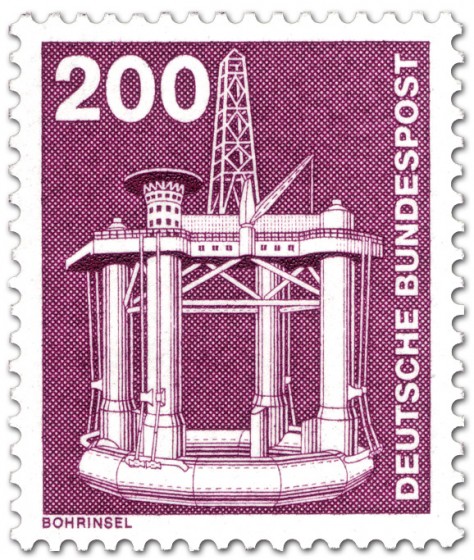 Stamp: Bohrinsel