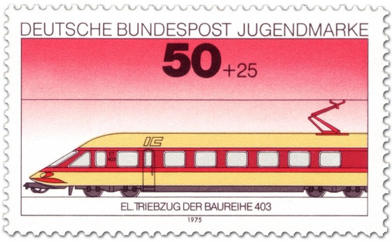 Stamp: Eisenbahn: Elektrischer Triebwagen Baureihe 403