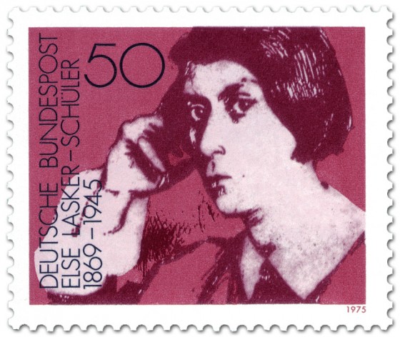Stamp: Else Lasker-Schüler (Dichterin)
