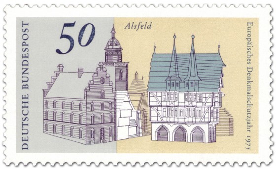 Stamp: Fachwerkhäuser in Alsfeld