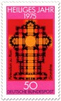 Stamp: Grundriss Petersdom Rom (Heiliges Jahr 1975)