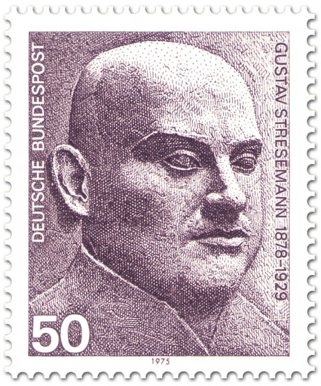 Stamp: Gustav Stresemann (Politiker)