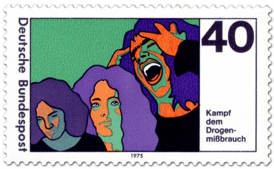 Stamp: Kampf dem Drogenmissbrauch