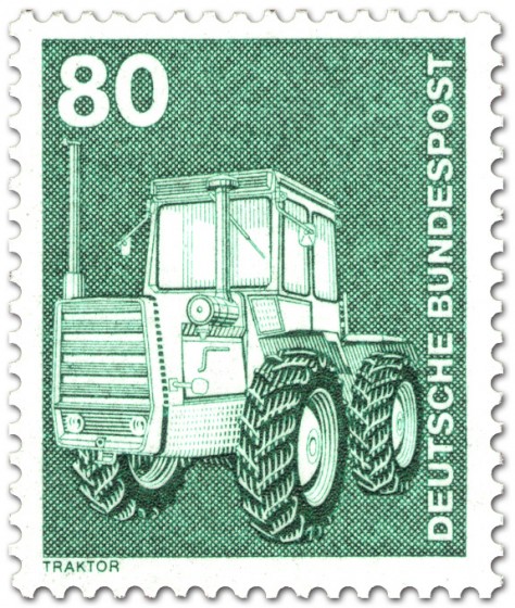 Stamp: Traktor