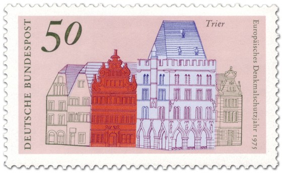 Stamp: Trier - Historische Häuser, Steipe