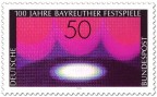 Stamp: Bühnenbild aus Lichtern (Bayreuther Festspiele)