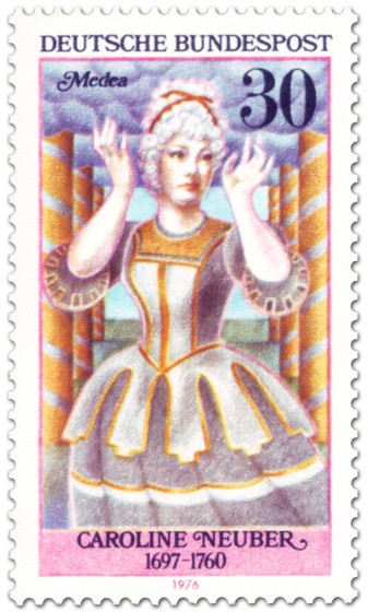 Stamp: Caroline Neuber (Schauspielerin) als Medea