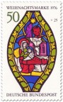 Stamp: Maria und Jesus zu Weihnachten