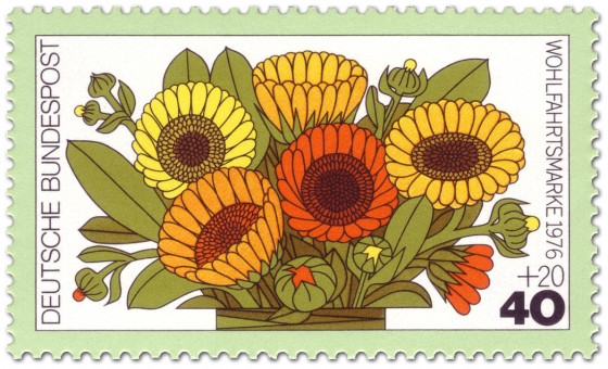 Stamp: Ringelblume, Calendula