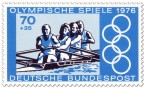 Stamp: Rudern Vierer (Olympia 1976)