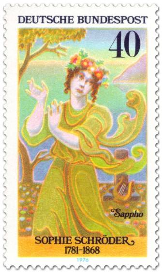 Stamp: Sophie Schröder (Schauspielerin) als Sappho