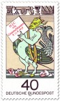 Stamp: Teufel, Fabelwesen von H.J.C. von Grimmelshausen