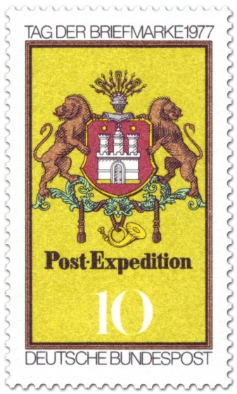 Stamp: Post-Expedition Hamburg (Tag der Briefmarke)