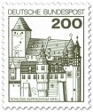 Stamp: Schloss Bürresheim / Eifel