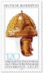 Stamp: Vergoldeter Spangen-Helm (Krefeld-Gellep)