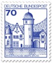 Stamp: Wasserschloss Mespelbrunn