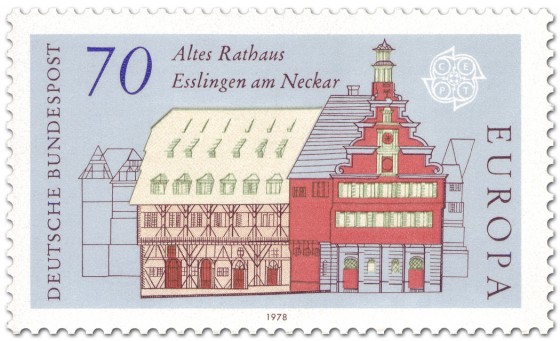Stamp: Altes Rathaus Esslingen am Neckar