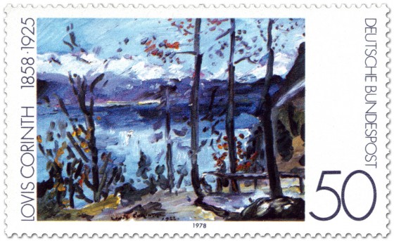 Stamp: Ostern am Walchensee von Lovis Corinth