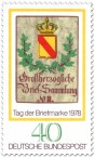 Stamp: Posthausschild Baden