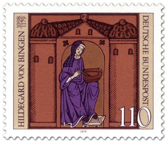 Stamp: Hildegard von Bingen (Nonne, Mystikerin)