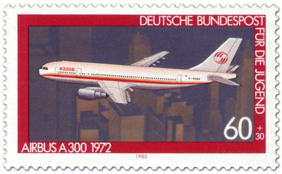 Stamp: Airbus A300