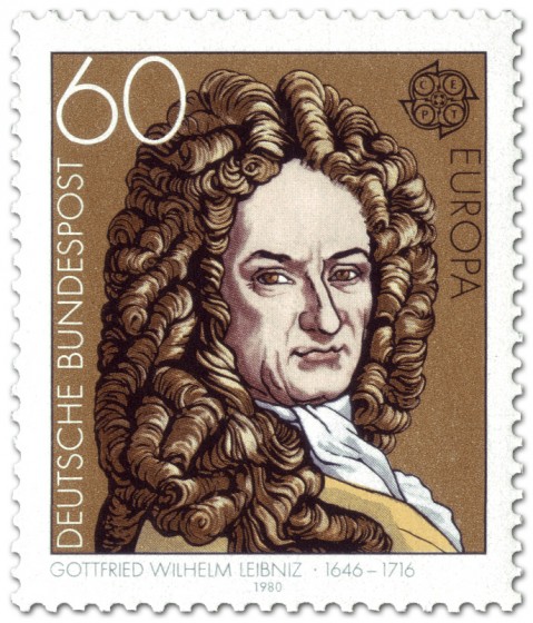 Stamp: Gottfried Wilhelm Leibniz (Philosoph)