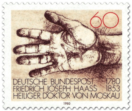 Stamp: Hand (Zeichnung) für Friedrich Joseph Haass