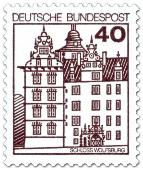 Stamp: Schloss Wolfsburg