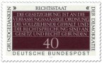 Stamp: Rechtsstaat (Grundgedanken der Demokratie)