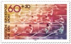 Stamp: Rudern (für den Sport)