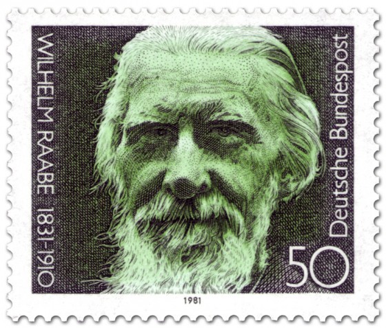 Stamp: Wilhelm Raabe (Schriftsteller)