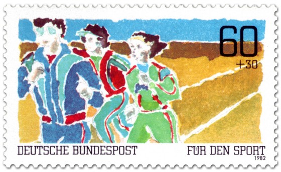 Stamp: Dauerlauf - Für den Sport