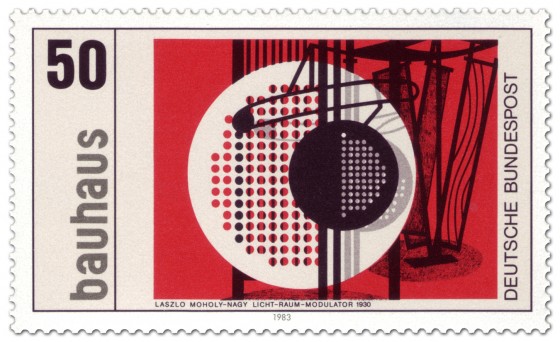 Stamp: Licht Raum Modulator von Laszlo Moholy-Nagy