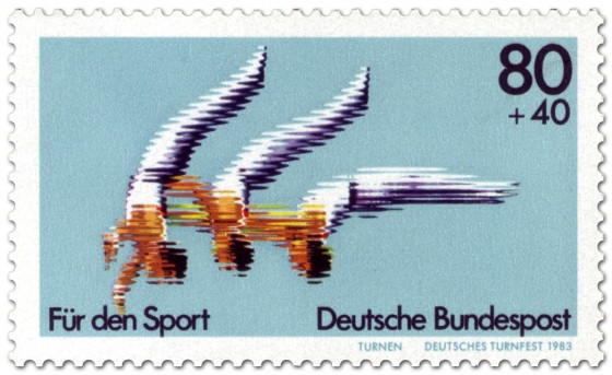 Stamp: Turnen (Turnfest 1983)