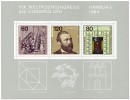 Stamp: Briefmarken Weltpostkongress Hamburg 1984