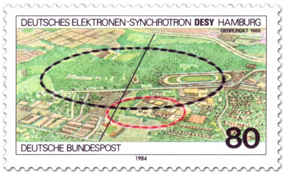 Stamp: Desy Hamburg Elektronen Synchrotron