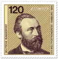 Stamp: Heinrich von Stephan (Weltpostverein)