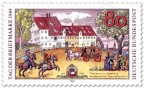 Stamp: Posthaus der Kaiserlich Taxis'schen Post in Augsburg