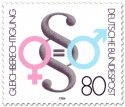 Stamp: Gender-Symbole für Mann und Frau (Gleichberechtigung)