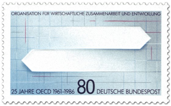 Stamp: 25 Jahre OECD